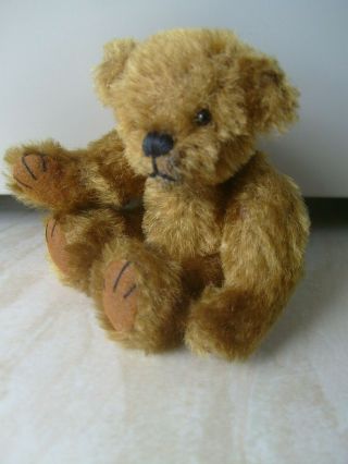 vintage miniature artist bear 2008 named Smudge handmade by Valewood bears Ooak 2
