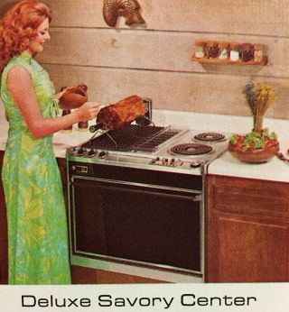 Vintage Jenn - Air Range Grill Cook Top Retro Kitchen Brochure