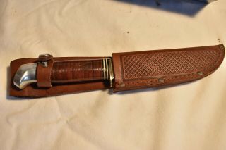 Vintage Schrade Walden Cutlery Hand Crafted Hunting Knife;137: w/ Box & Sheath 3