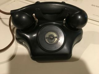 Kellogg 925 Bakelite Art Deco " Ashtray " Antique Telephone