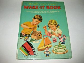 Mccall Make - It Book Kids 1953 Vintage Craft Projects