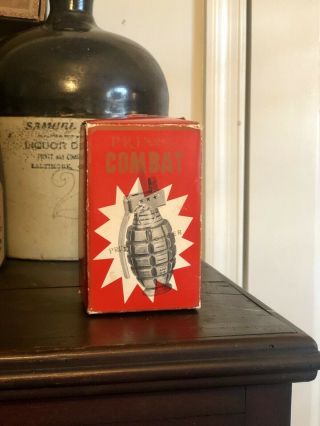 Vintage Combat Hand Grenade Table Lighter - In The Box - Prince - Japan