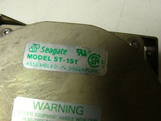 Vintage Seagate ST - 151 mfm hard disk drive non 2