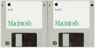 Apple Mac Install Disks Version 7.  1 P/n 690 - 0237 A & 690 - 0238 A