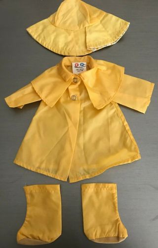 Vintage 1978 - 1980 Fisher Price My Friend Mandy Rainy Day Slicker Outfit 219
