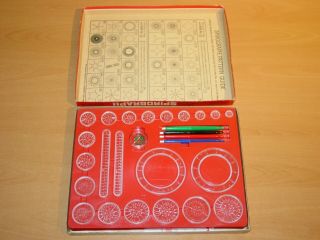 1967 Vintage Kenner Spirograph 401 Style Very Complete