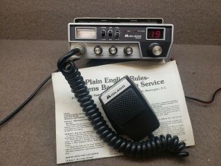 Midland 150m 40 Channel Cb Radio Mobile Transceiver Vintage