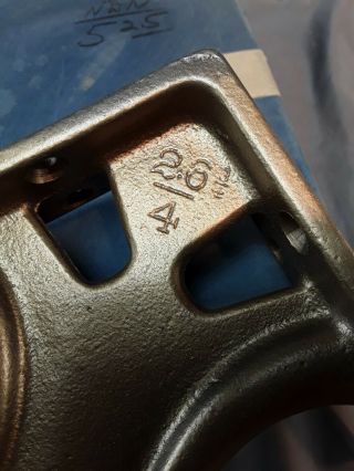 Vintage Cast Iron CORBIN Corner Bracket for Door Closer for 26 - 3/4 4 NOS gold 3
