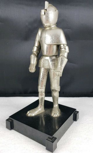 Very Unique Vintage Weltzunder German Made Knight In Armor Table Lighter