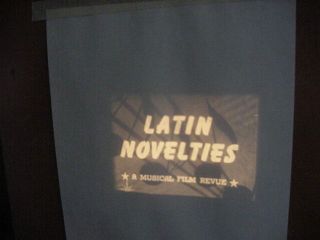 Vintage 16mm Movie Official Films “Latin Novelties 