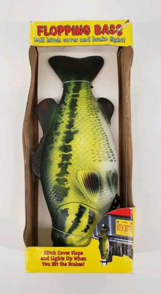 Hitch Critters Flopping Bass Moving Ball Hitch Cover And Brake Light