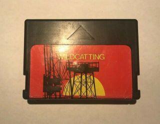 Radio Shack Trs - 80 Color Computer Wildcatting - Tandy Cartridge 26 - 3067 1981