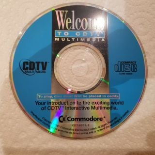 Commodore Amiga Cdtv Welcome Cd