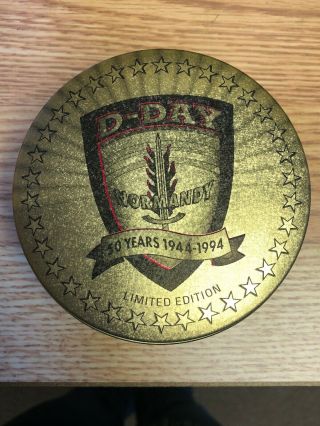 Zippo Lighter D - Day 50th Anniversary 1944 - 1994 Limited Edition Tin