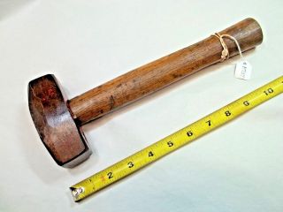 Blackmith Hammer,  Vintage 3 Lb.  Blacksmith Hammer With Vintage Handle