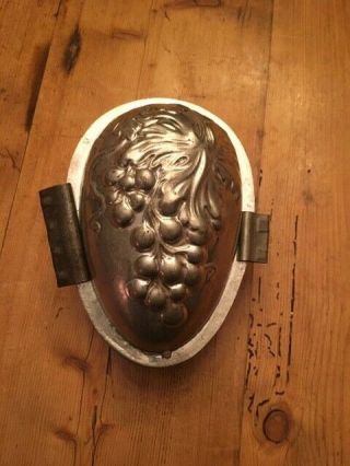 Vintage Metal " Easter Egg " Chocolate Mold