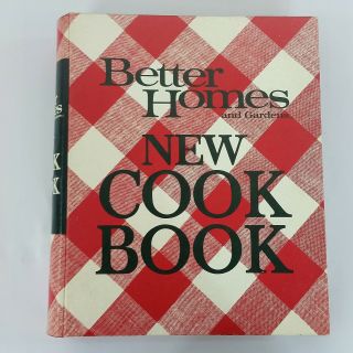 Vtg Better Homes & Gardens Cookbook Recipes 5 Ring Binder Hardcover 1974