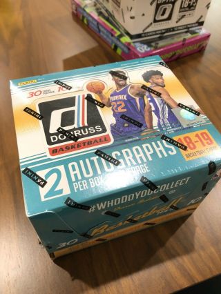 2018/19 Donruss Basketball Hobby Box