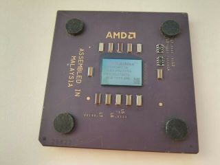 Amd Athlon A1000amt3b,  1.  0ghz,  Vintage Cpu,  Gold,