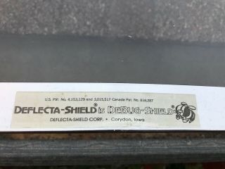 Vintage Bug Deflector Deflecta - Shield Corporation Corydon Iowa