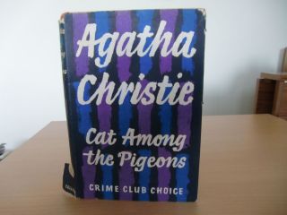 Agatha Christie - Cat Among The Pigeons (hercule Poirot 1st Edition)