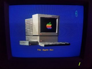 Vintage Apple IIGS Sales Demo on Double Density Disk Show off your GS 2