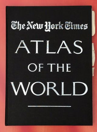 Vintage - The York Times Atlas Of The World Book - Hardcover