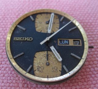 Seiko John Player Special Movement And Dial For 6138 - 8030 Chronograph