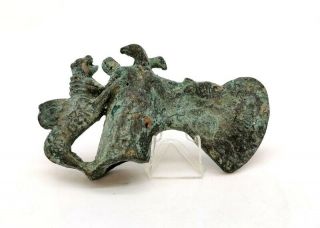 Ancient Bronze Age Ca.  2500 Bc Ritual Bronze Axe - R999