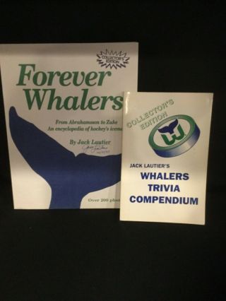 Nhl - Hartford Whalers - Forever Whalers From A To Z And Whaler Trivia