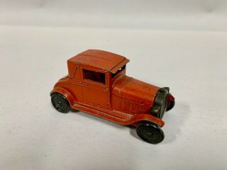 Vintage Tootsietoy Die Cast Metal Ford Model A Coupe Toy Model Car (a5)