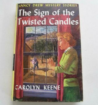Nancy Drew 9 Sign Of The Twisted Candles Carolyn Keene Text Early Pc