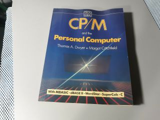 1984 Micro Books Cp/m And The Personal Computer By Dwyer & Critchfield
