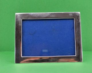 Antique Chinese Export Sterling Silver Photograph Frame Wang Hing Co 11.  5 X 9 Cm