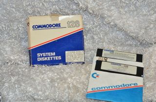 Commodore 128 System Disks 5.  25 Media