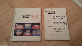 Commodore Amiga 500 Computer Vintage Books
