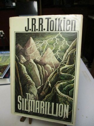 J.  R.  R.  Tolkien,  The Silmarillion,  Hb Dj 1977 First Edition First Printing