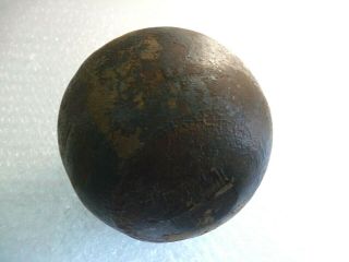 Antique Civil War 20 Pound Cannon Ball Huge