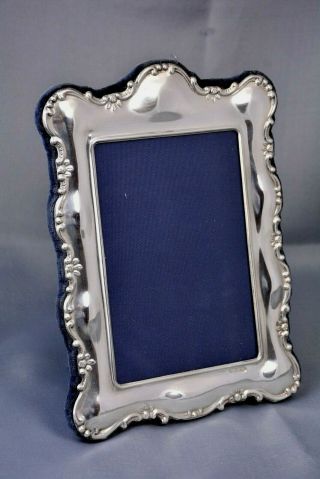 Sterling Silver Picture Photo Frame,  Carr 