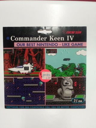 Commander Keen Iv Vintage Computer Game