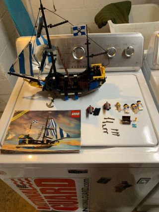 Lego Pirates Set 6274 Caribbean Clipper Complete W/ Instructions Vintage 