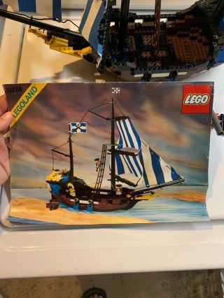 LEGO Pirates Set 6274 Caribbean Clipper Complete w/ Instructions VINTAGE  2