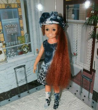 18 " Vintage 1969 Ideal Crissy Doll With Growing Hair
