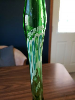 Vtg Stretched Fresca Bottle Long Neck Glass Pop Art 19 " Coca Cola Advertising
