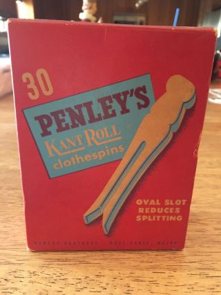 Vintage Box Of 30 Penley 