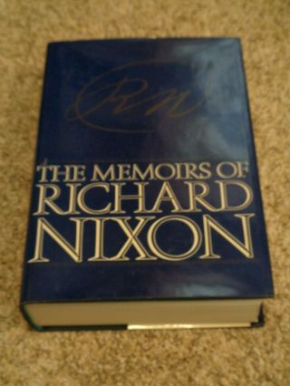 Vintage 1978 1st Edition " The Memoirs Of Richard Nixon " Hardcover W/ Dust Jacket