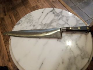 Vintage Sabatier Kitchen Chef Knife 9 " Inch Blade