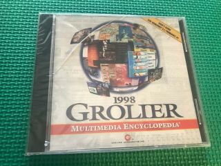 Grolier Multimedia Encyclopedia 1998 Windows 3.  1/95 Ms - Dos 5.  0