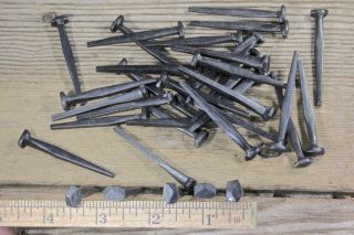 2 " Rose Head 50 Nails Antique Square Wrought Iron Vintage Rustic Decorative Look