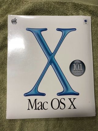 Apple Mac Os X 10.  1 Upgrade Install Cd - Factory Package 2001